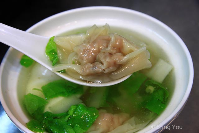 【高雄美食】左營大路美食，第二公有市場口老店 ☞ 汾陽餛飩湯