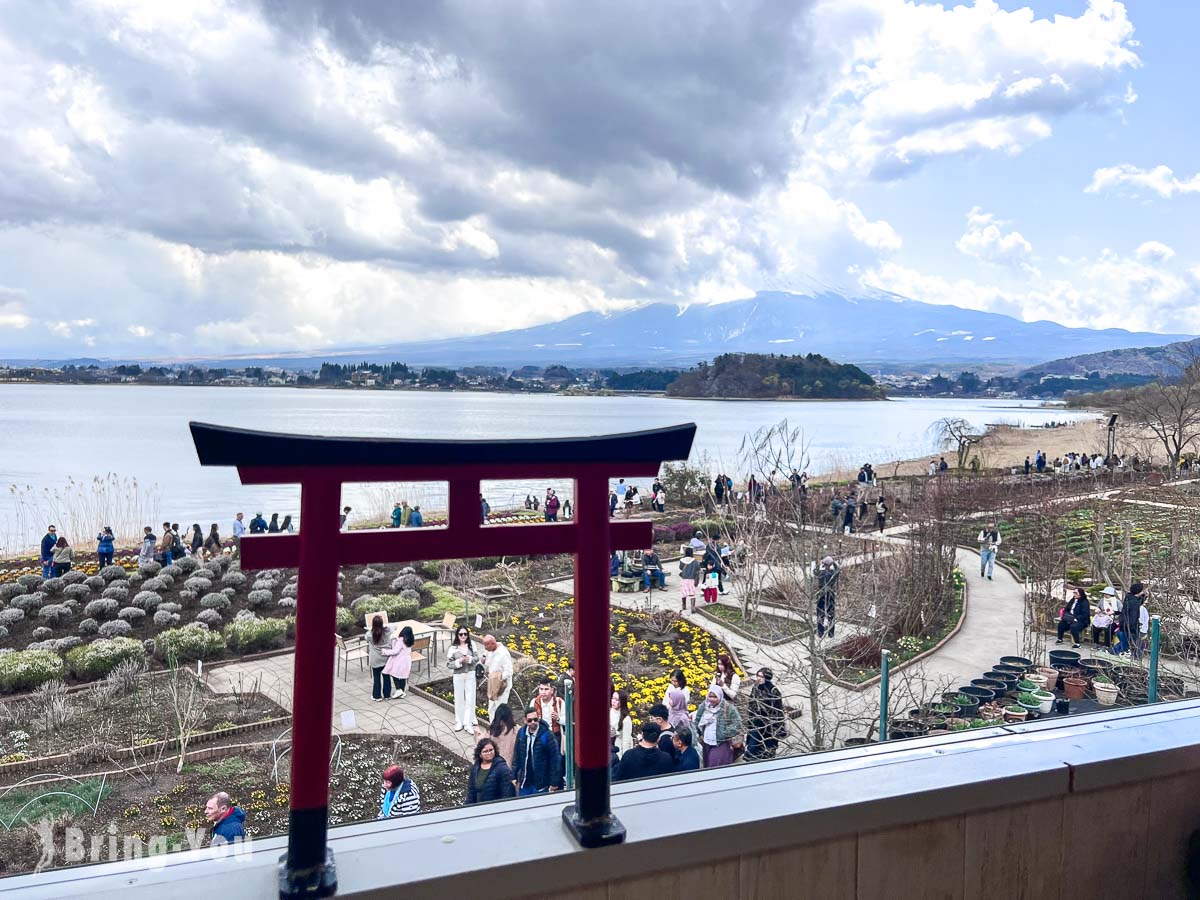 河口湖自然生活館二樓