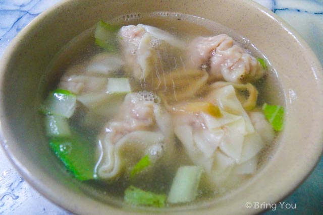 高雄金溫州餛飩麵-2