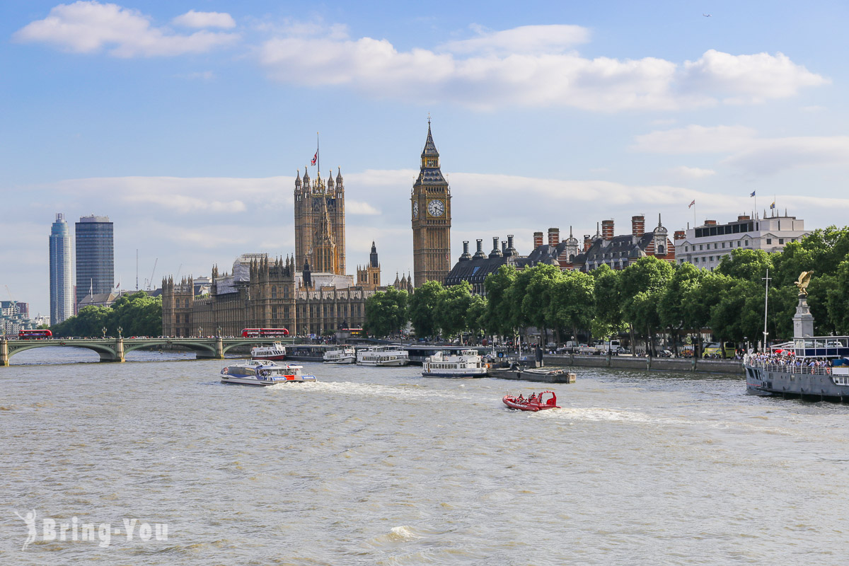 倫敦西敏寺周邊景點|大笨鐘(Big Ben)
