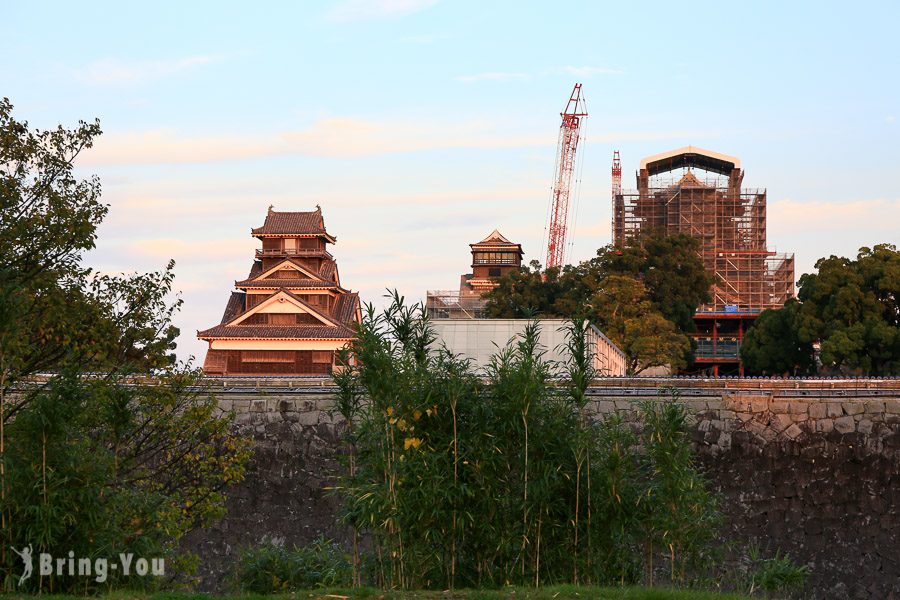 重建中的熊本城