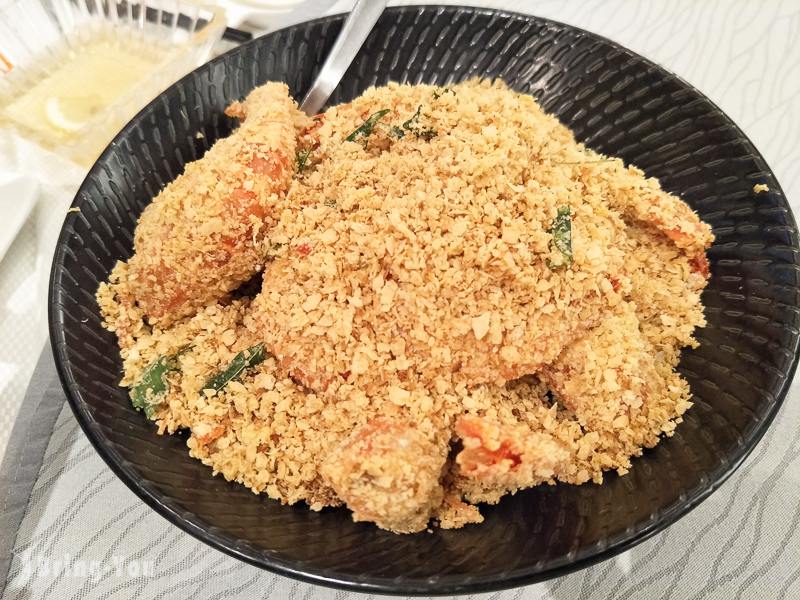 新加坡克拉码头珍宝海鲜楼麦片虾