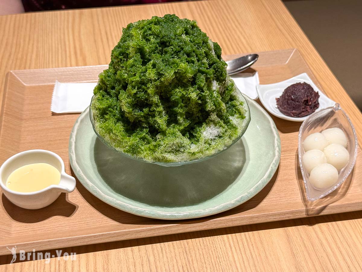 大阪道頓堀美食｜抹茶餐廳