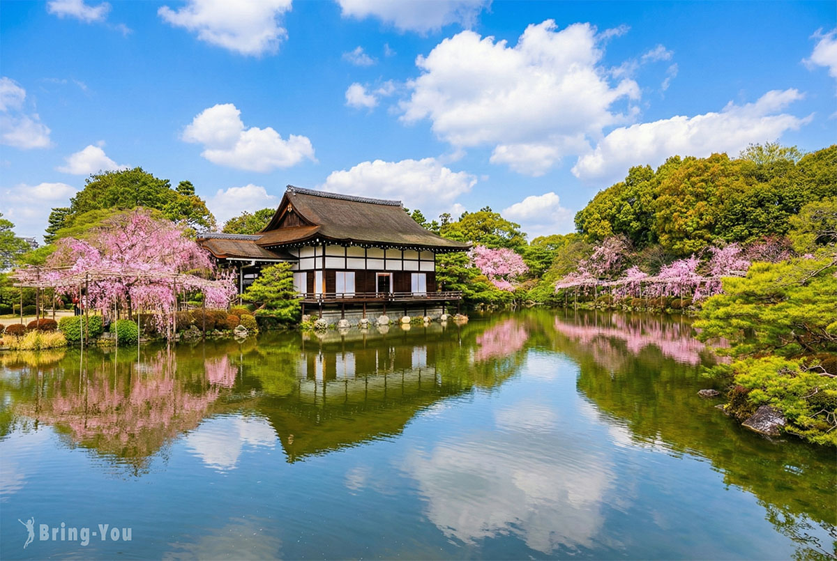 京都景點-平安神宮神苑四季美景
