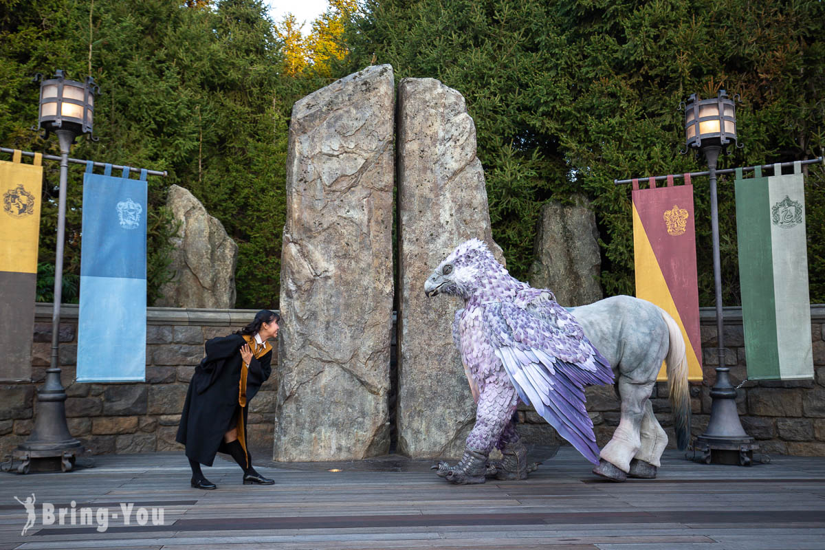 大阪環球影城哈利波特魔法世界|鷹馬魔法班