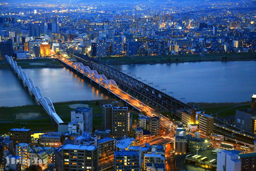 梅田景点:梅田蓝天大厦顶楼空中庭园展望台