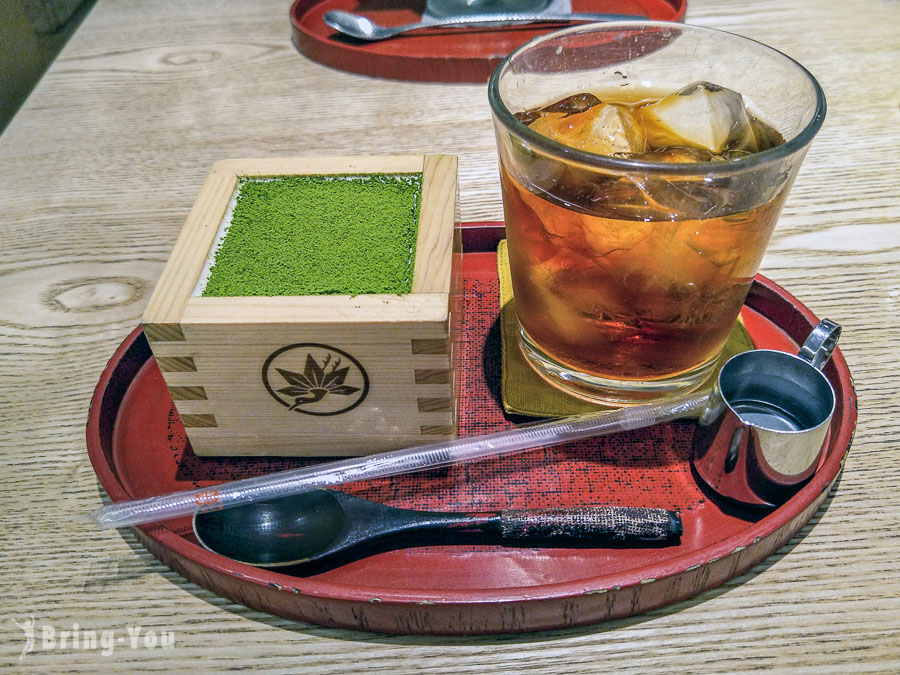 【鎌倉美食甜點】もみじ茶屋（鐮倉紅葉茶屋）：超紅抹茶提拉米蘇