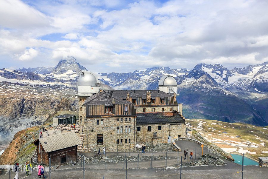 Gornergrat 觀景台欣賞馬特洪峰、冰河美景