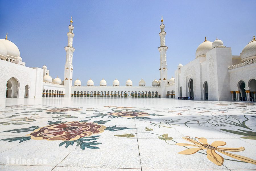 阿布達比謝赫扎耶德大清真寺Sheikh Zayed Grand Mosque
