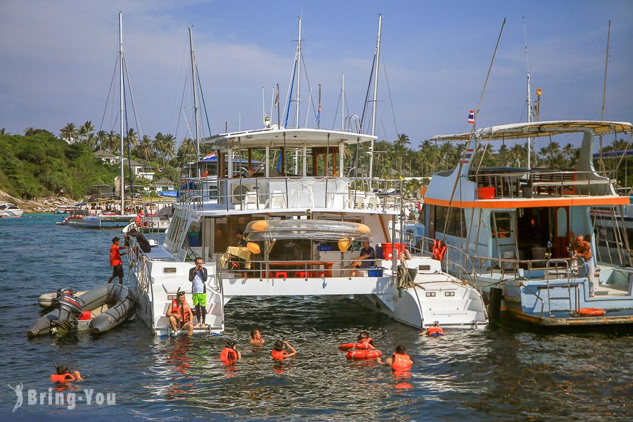 小皇帝島(Racha Noi island)浮潛