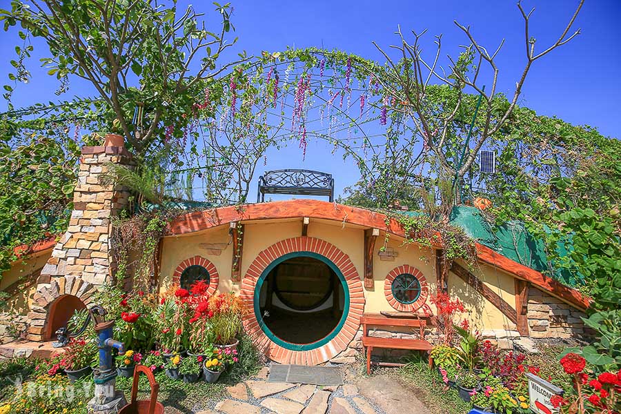 【考艾哈比屋】進入魔戒夏爾！Hobbit House｜Baan Suan Noi Wonderland：泰國版哈比洞超可愛