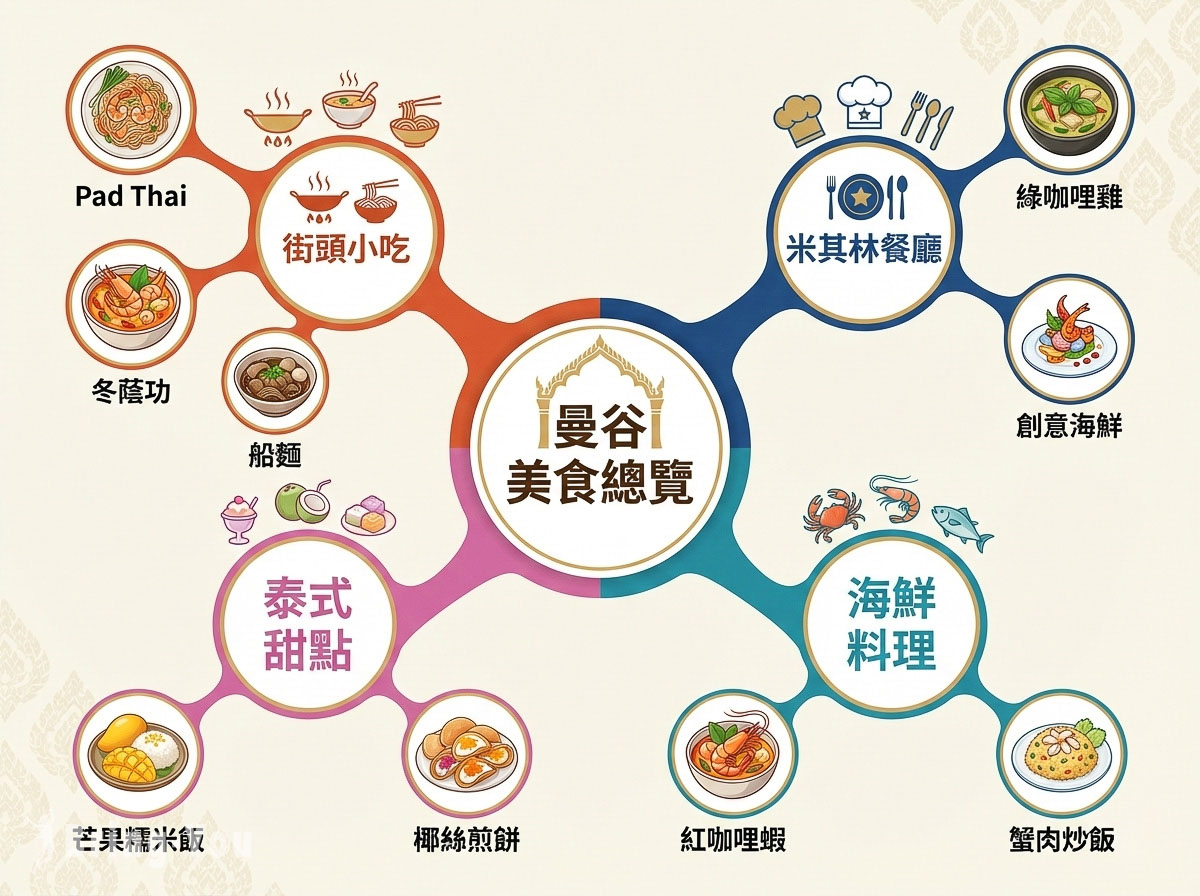 曼谷美食地圖
