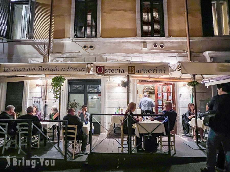 Osteria Barberini:白松露義大利餃與黑松露燉飯