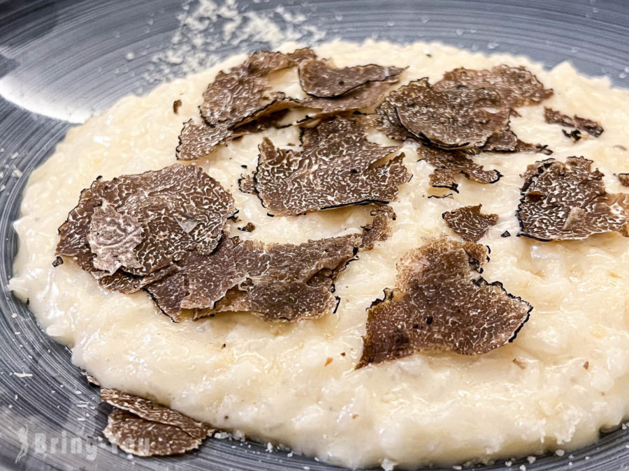 Osteria Barberini:白松露義大利餃與黑松露燉飯
