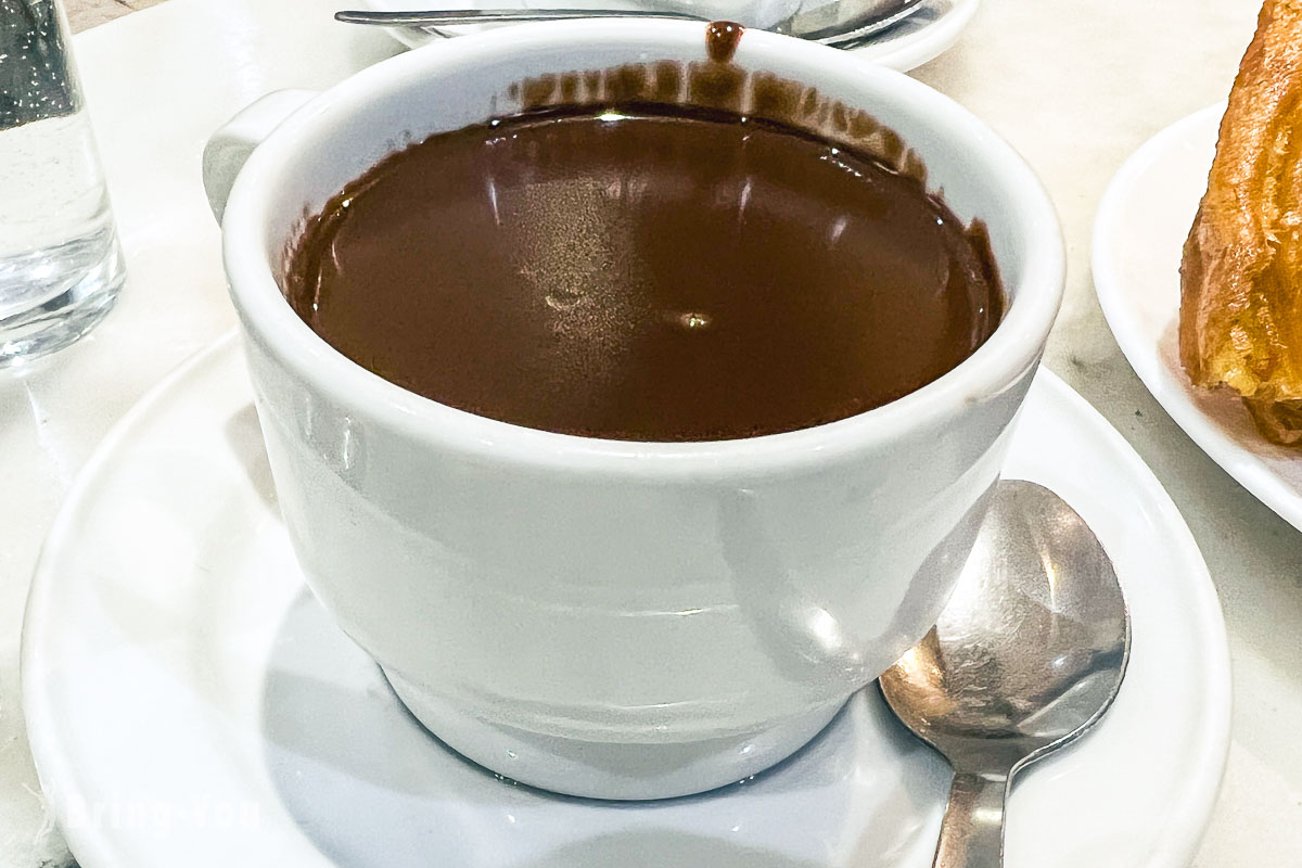 马德里 Chocolatería San Ginés|西班牙巧克力油条
