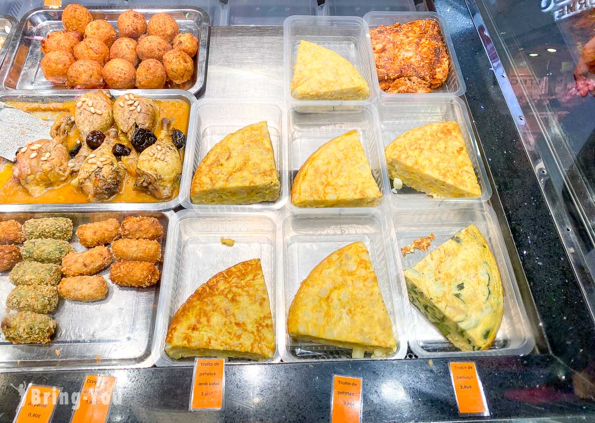 巴塞隆納博蓋利亞市場美食