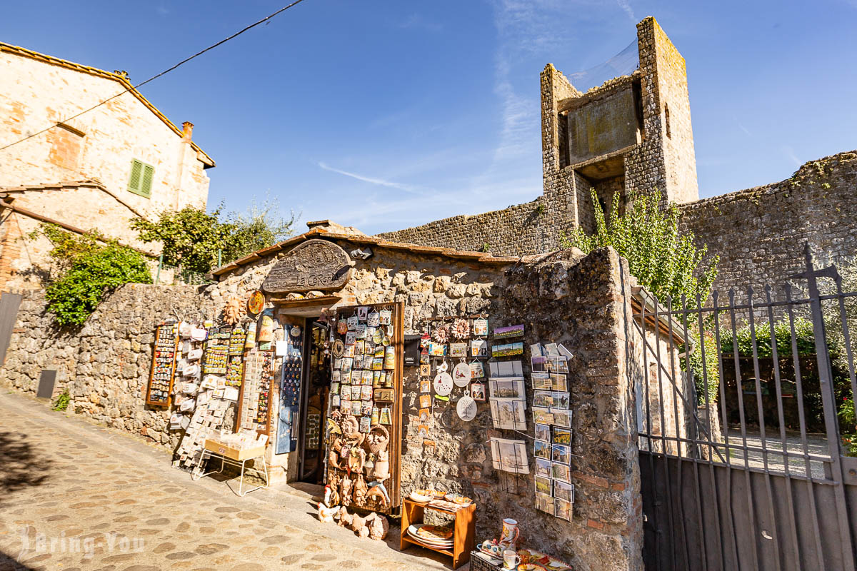 蒙特里久尼 Monteriggioni 一日遊景點
