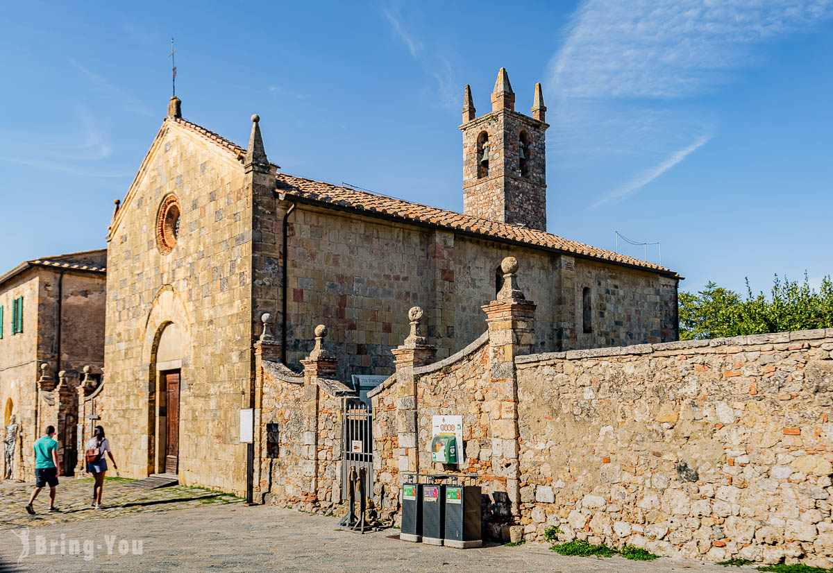 蒙特里久尼 Monteriggioni 一日遊景點