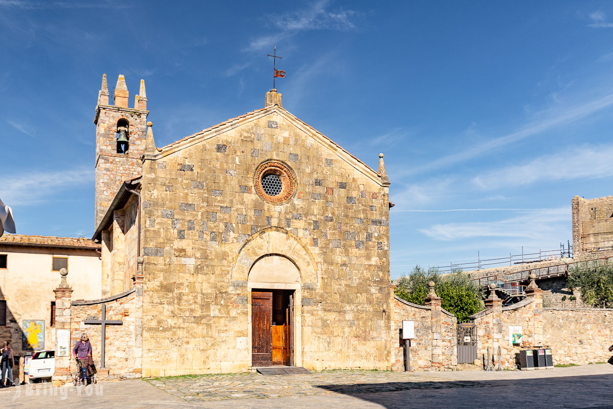 蒙特里久尼 Monteriggioni 一日遊景點
