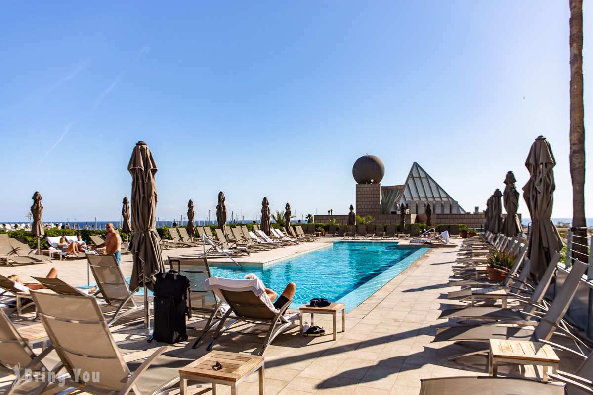 巴塞隆納五星級飯店 Hotel Arts Barcelona 泳池