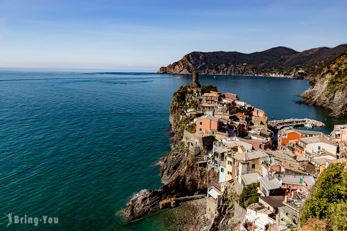 五渔村景点|第四村Vernazza
