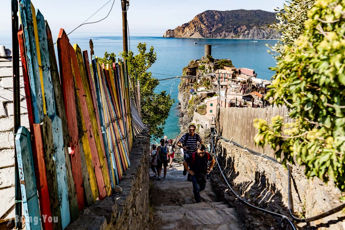 五渔村景点|第四村Vernazza