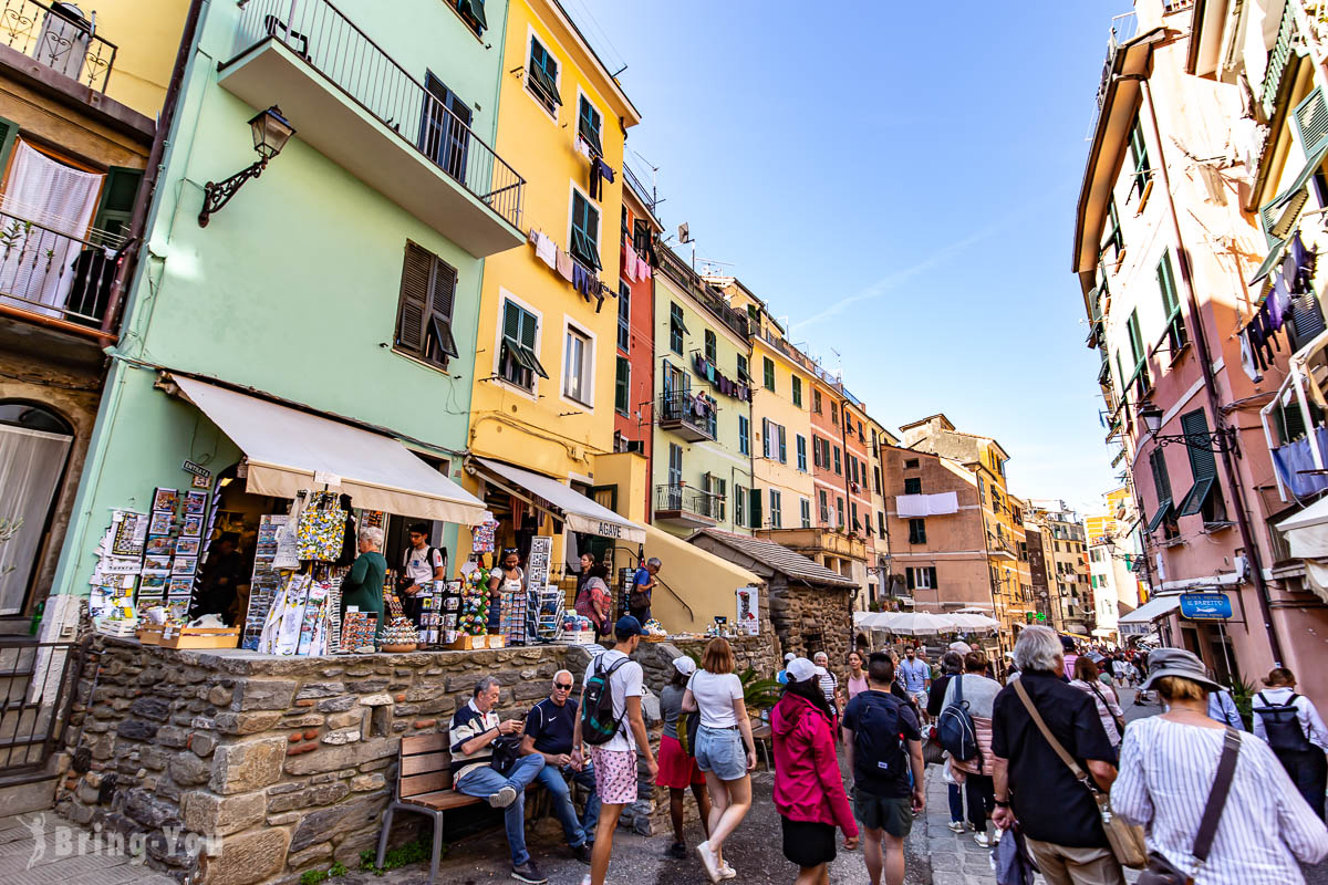 五渔村景点|第四村Vernazza