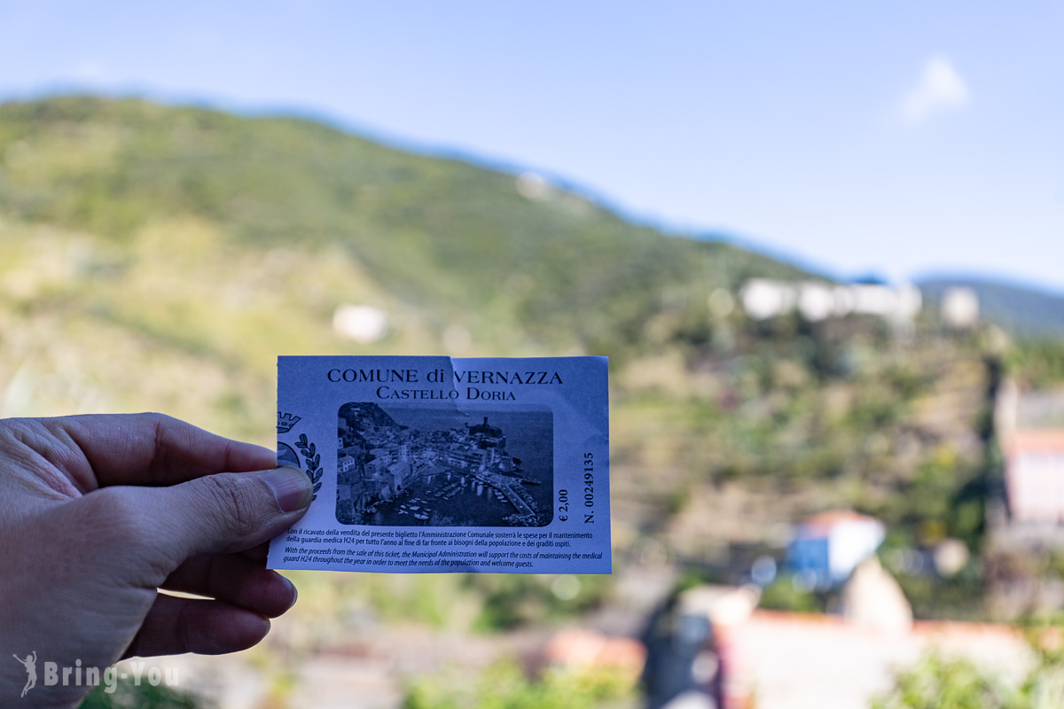 義大利五漁村第四村Vernazza 韋爾納扎景點