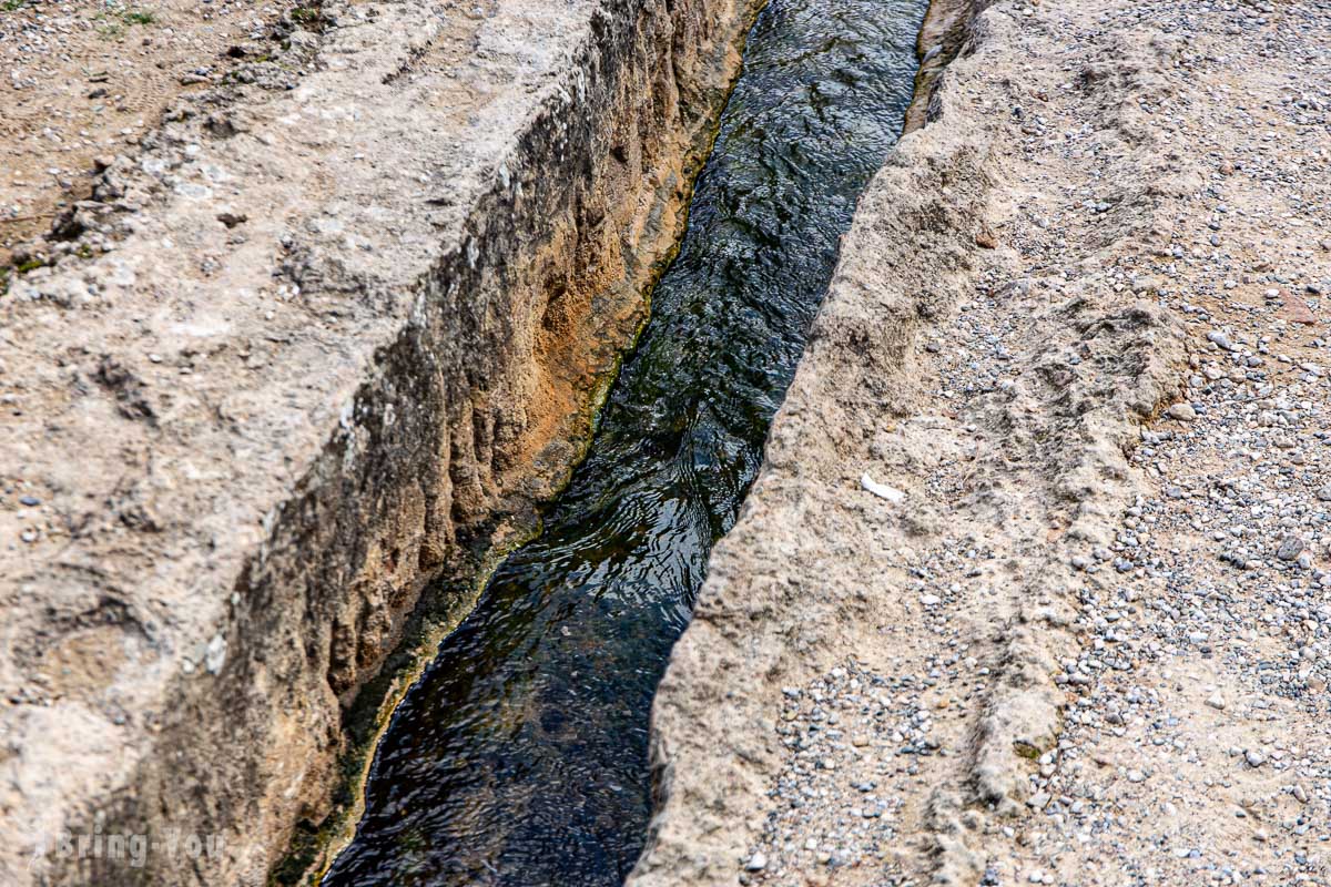 Bagno Vignoni 小鎮