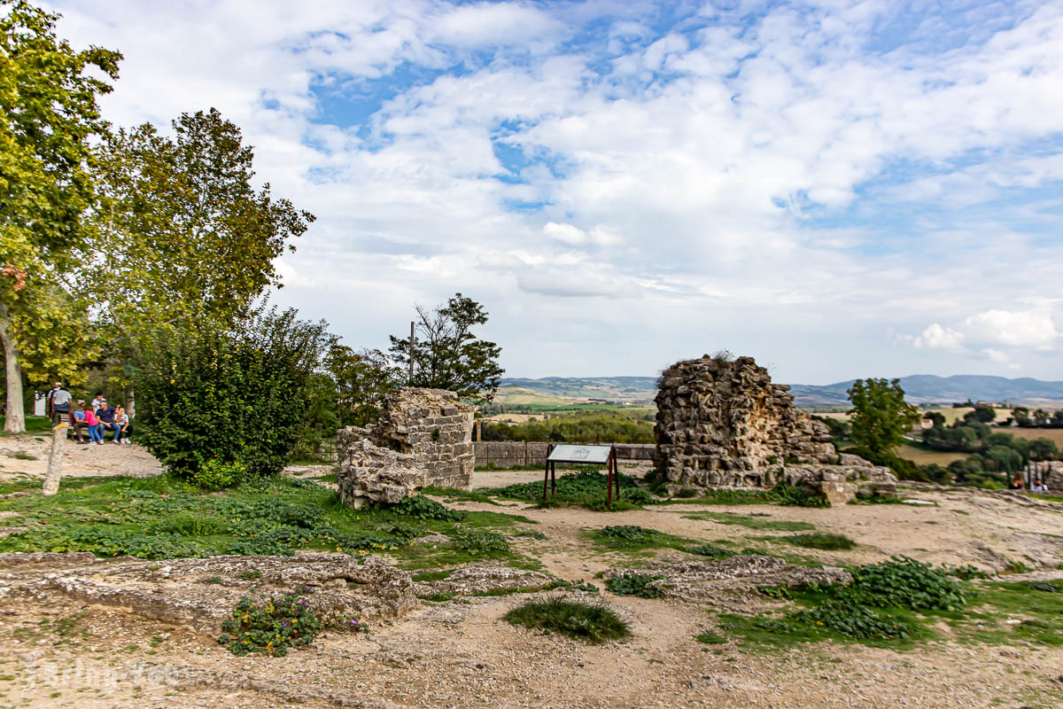 Bagno Vignoni 小鎮