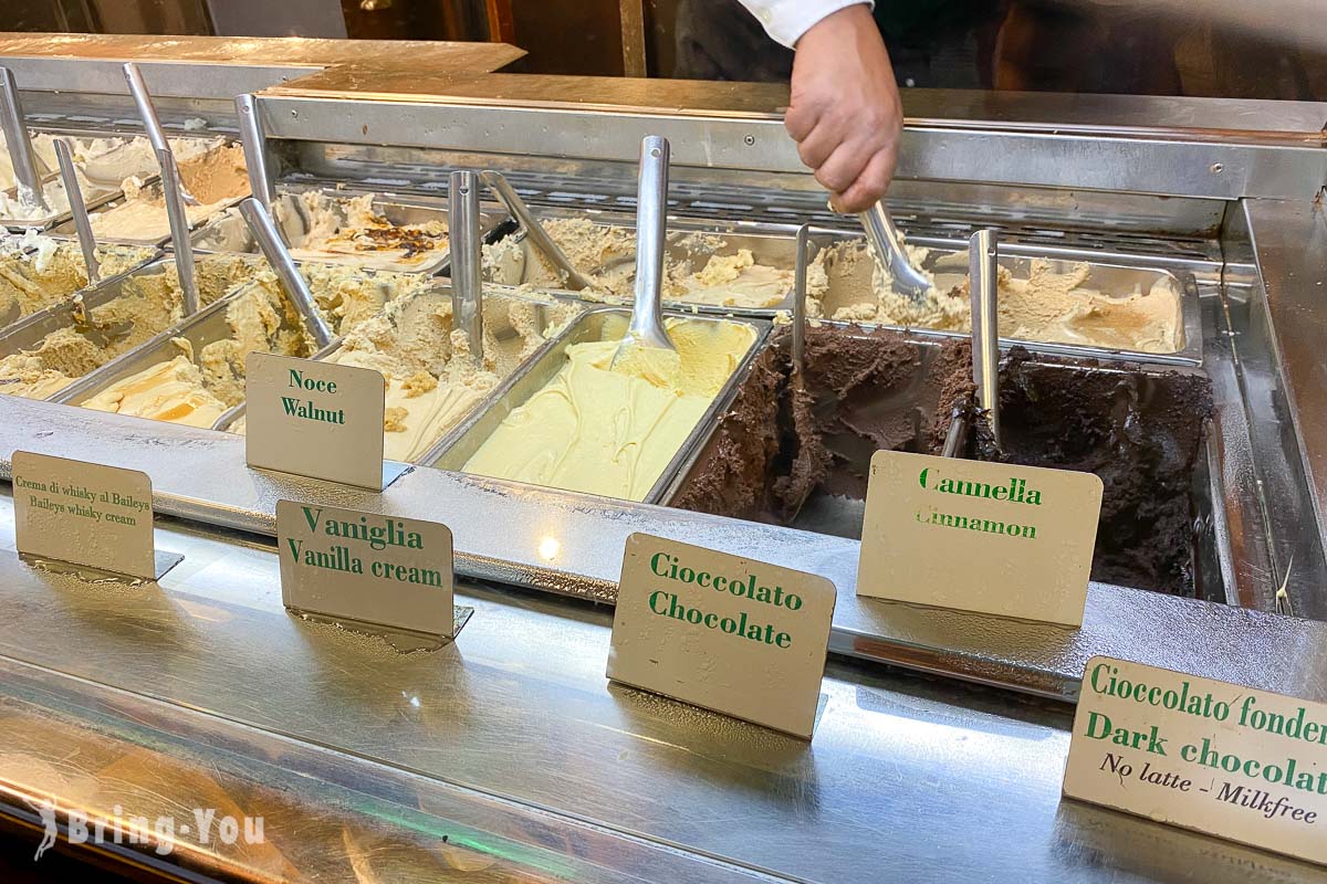 罗马必吃百年冰淇淋老店|Gelateria Giolitti
