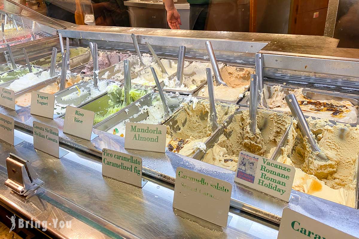 罗马必吃百年冰淇淋老店|Gelateria Giolitti