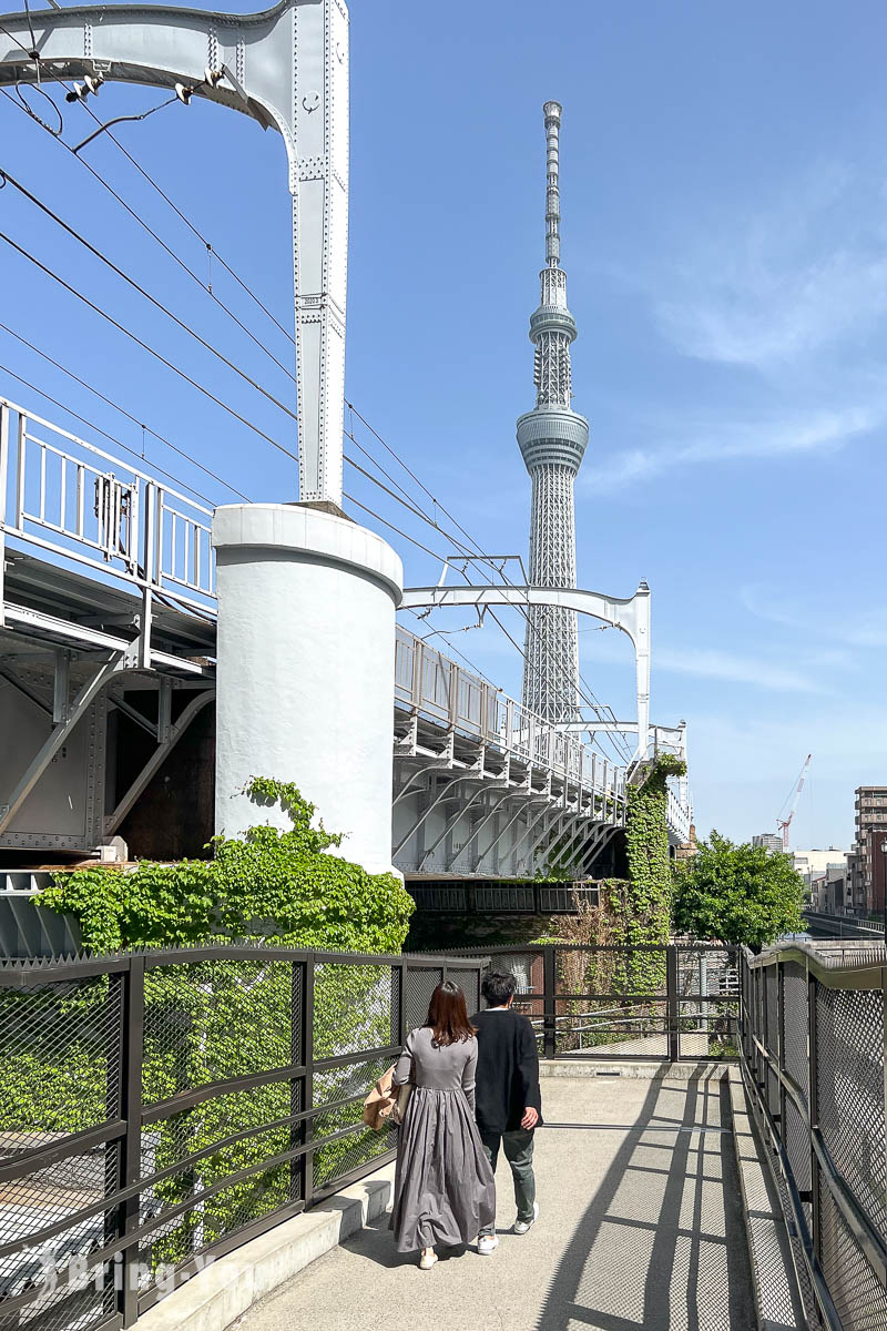 浅草到东京晴空塔|隅田川步道桥 SUMIDA RIVER WALK