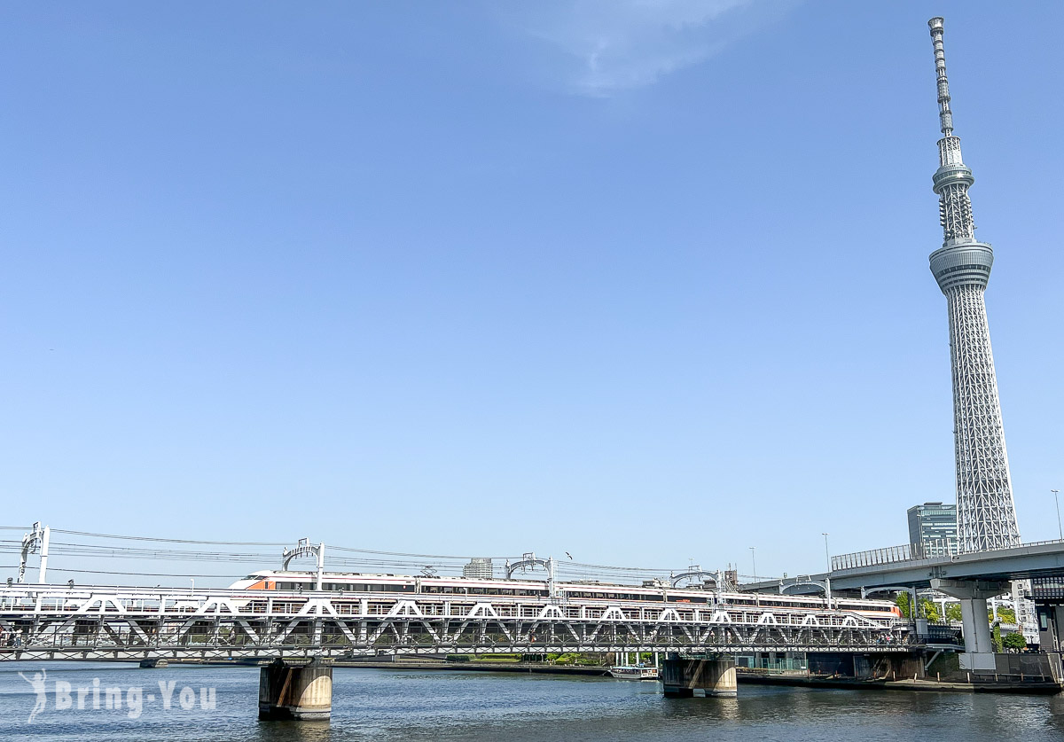 浅草到东京晴空塔|隅田川步道桥 SUMIDA RIVER WALK