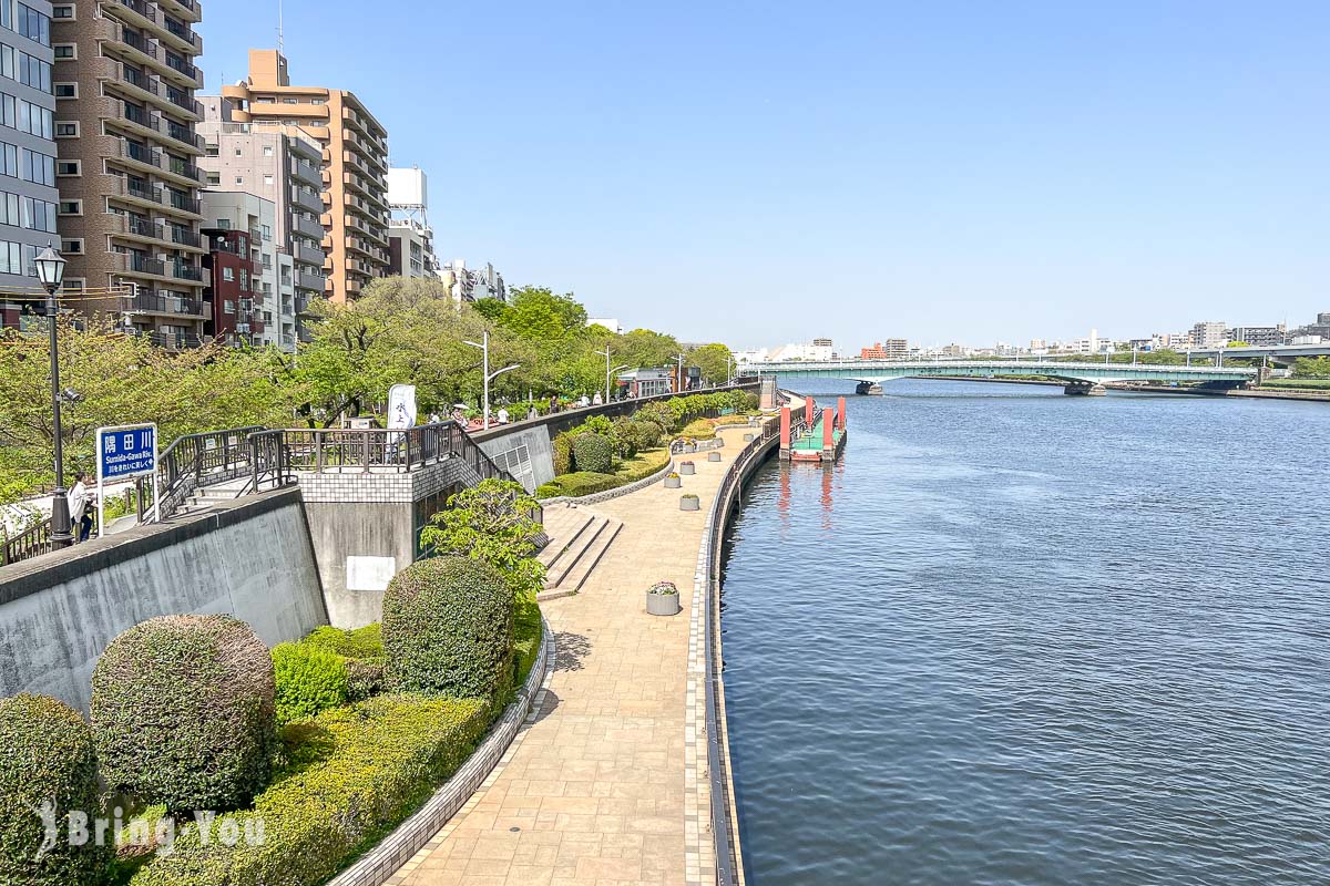 浅草到东京晴空塔|隅田川步道桥 SUMIDA RIVER WALK