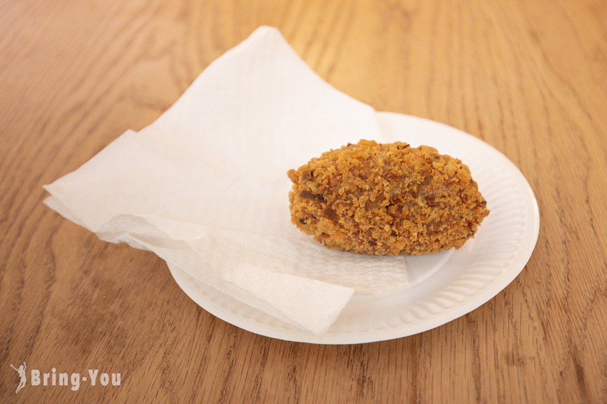 罗马竞技场附近超好吃罗马炸饭团(Supplì)