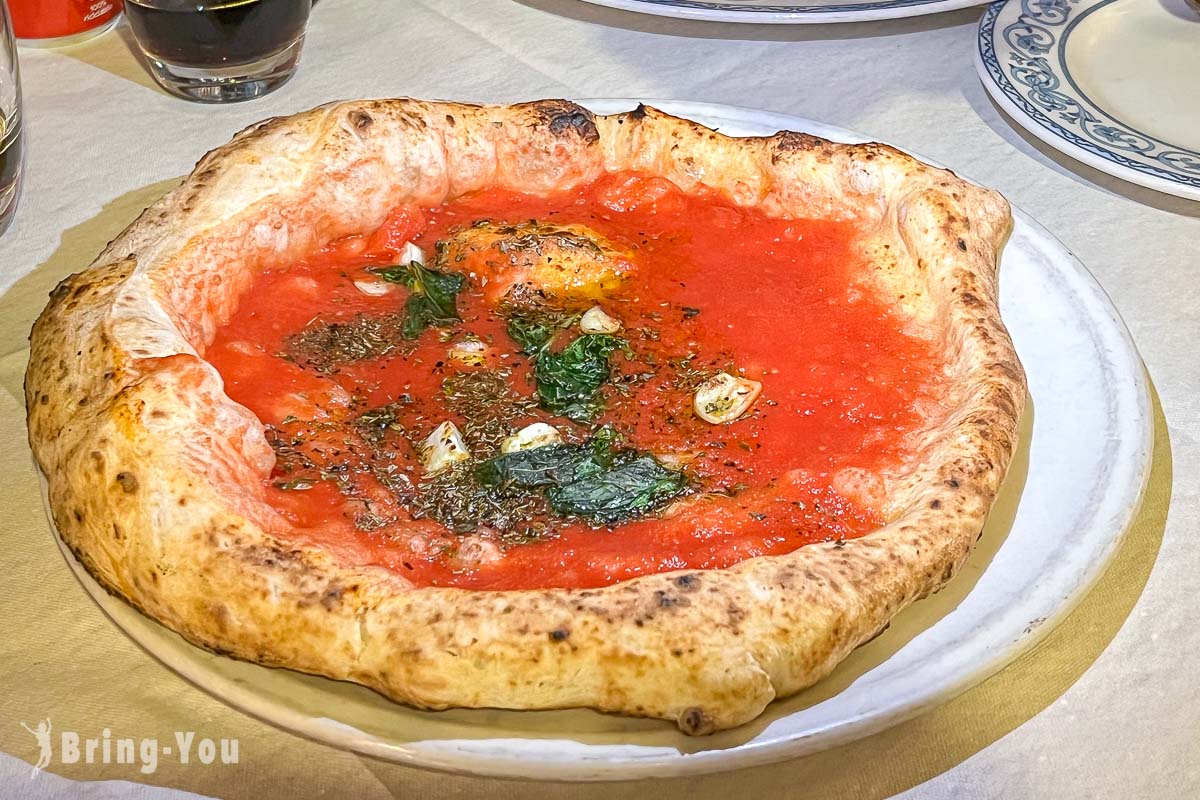 拿坡里美食推荐 Pizzeria Brandi Marinara 披萨