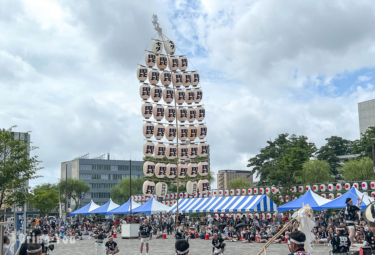 東北秋田竿燈祭妙技會