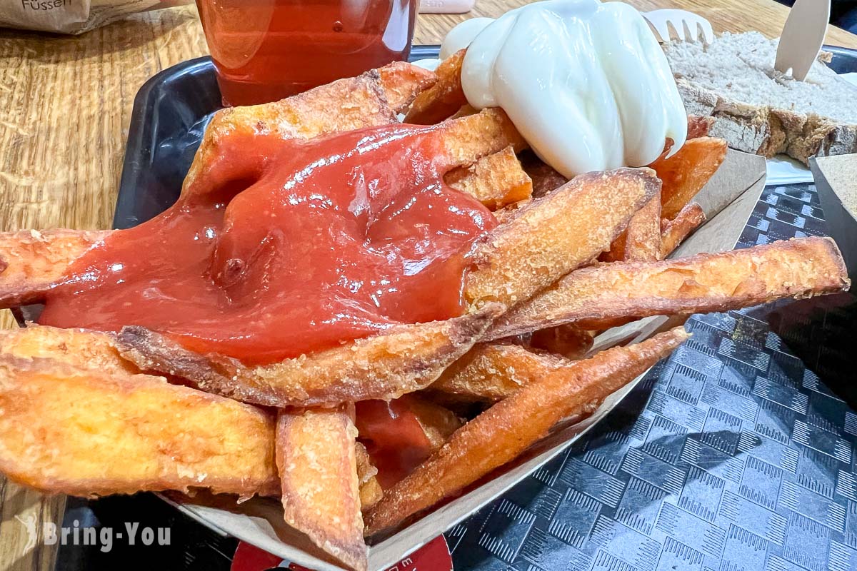 海德堡舊城區美食 MyCurrywurst咖哩香腸