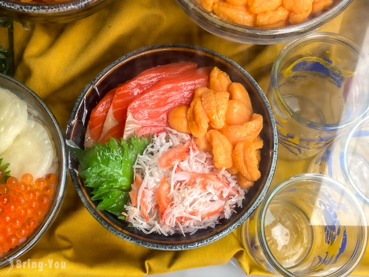 札幌二条市场 大矶 海鲜丼