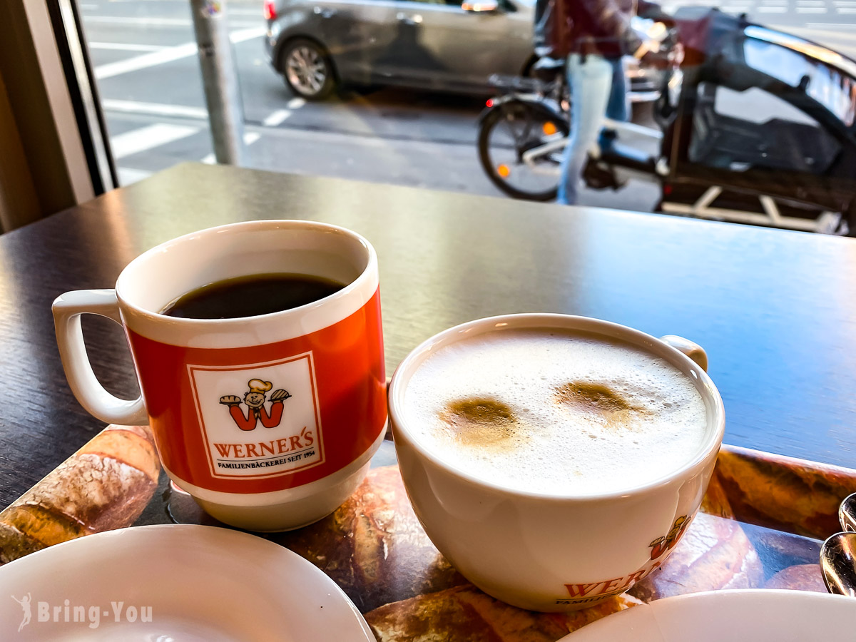美茵茲火車站德國麵包早餐|Werner's Backstube