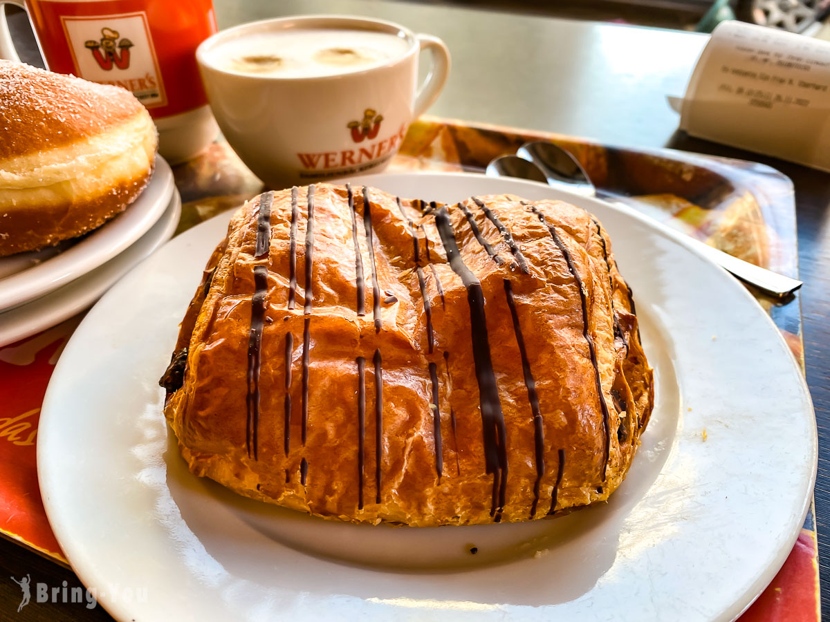 美茵茲火車站德國麵包早餐|Werner's Backstube