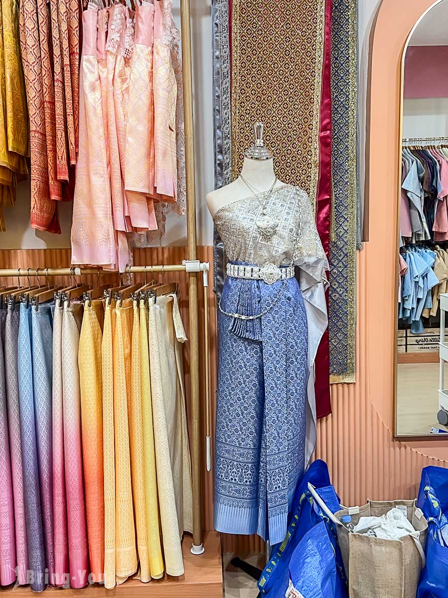 曼谷郑王庙附近泰服体验