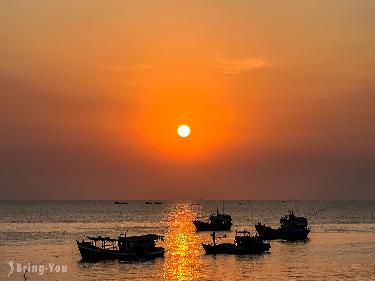富国岛夕阳求婚景点|亲吻之桥