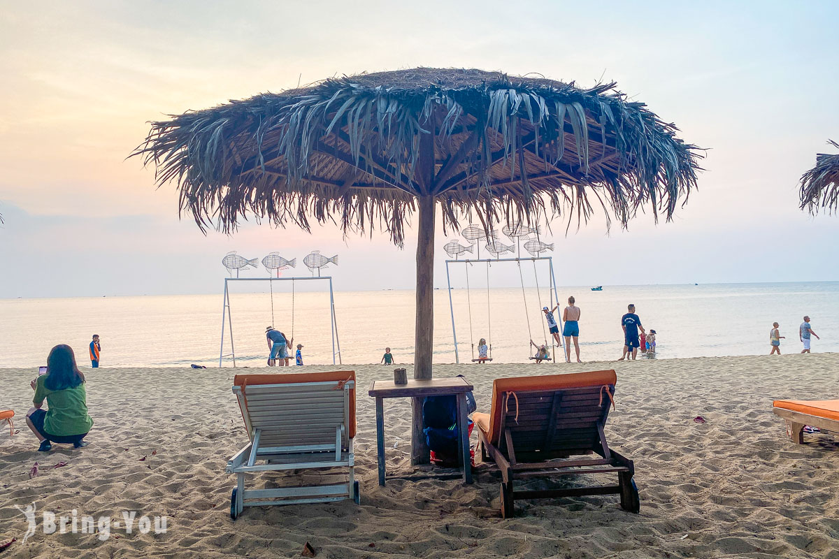 富国岛看夕阳景点|Sunset Sanato Beach 桑奈托日落海滩