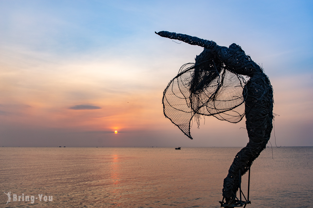 富国岛看夕阳景点|Sunset Sanato Beach 桑奈托日落海滩