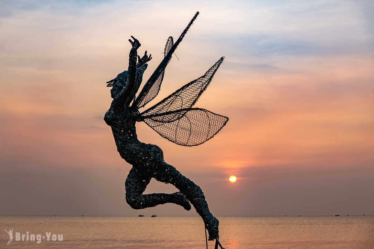 富国岛看夕阳景点|Sunset Sanato Beach 桑奈托日落海滩