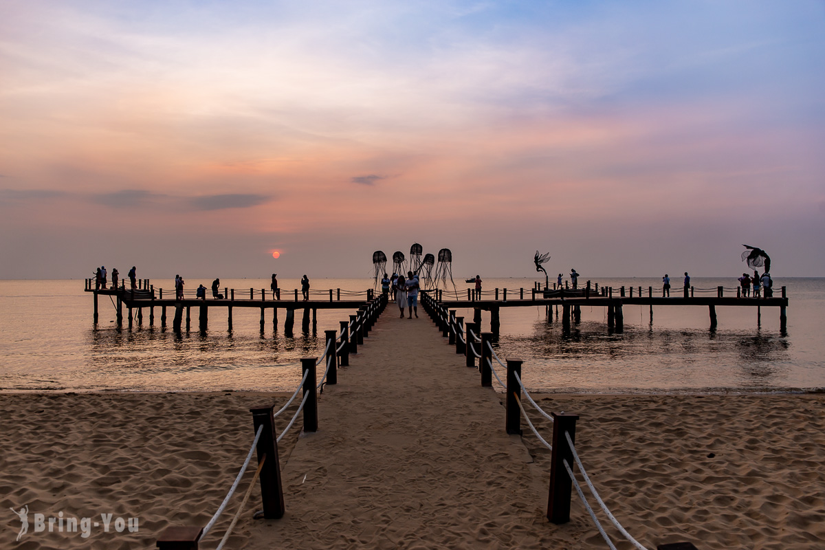富国岛看夕阳景点|Sunset Sanato Beach 桑奈托日落海滩