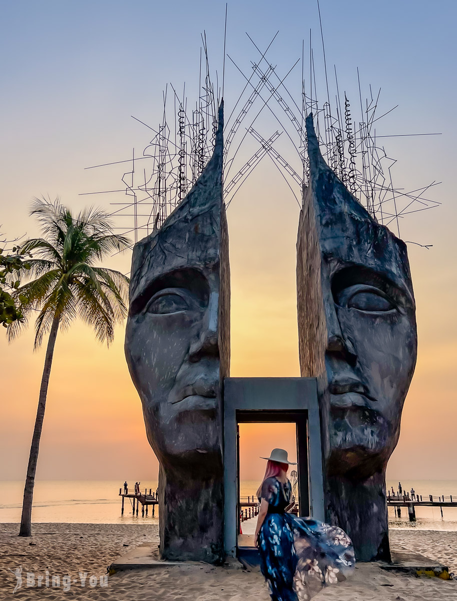 富国岛看夕阳景点|Sunset Sanato Beach 桑奈托日落海滩