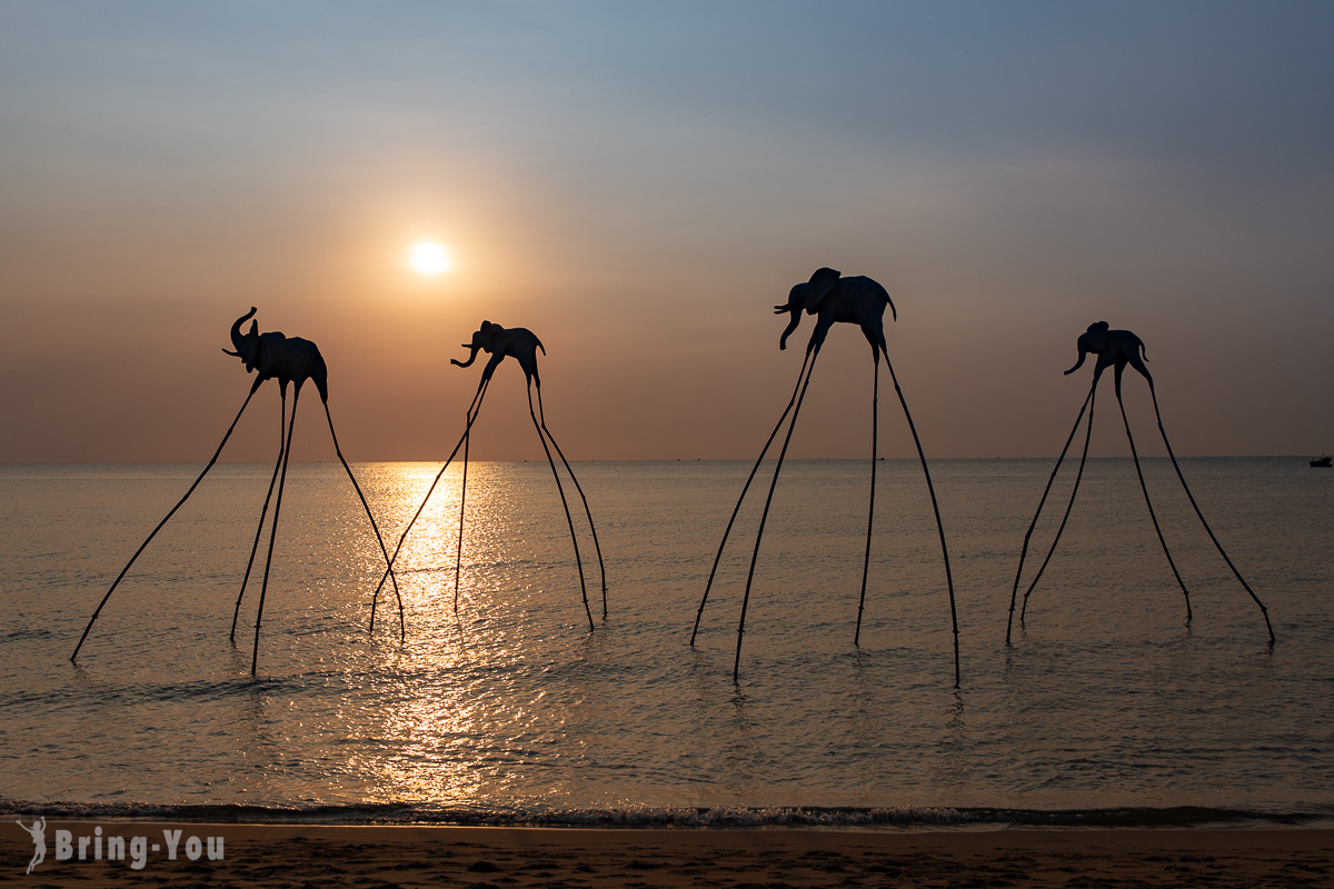 富国岛看夕阳景点|Sunset Sanato Beach 桑奈托日落海滩